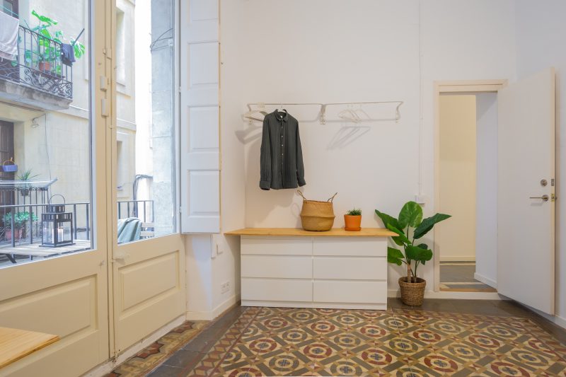Born5 Habitación doble con escritorio en el Born