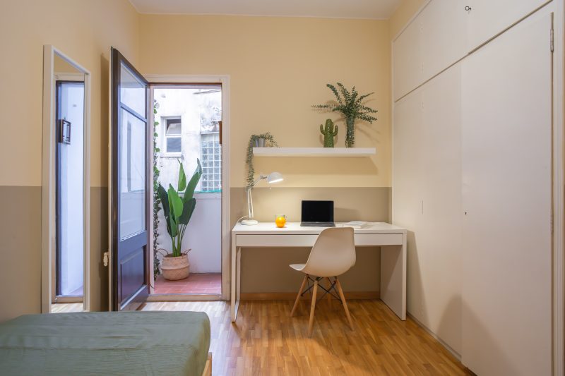 Teodora5 Habitación individual con gran armario