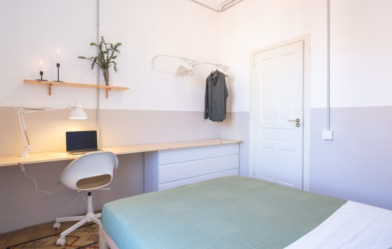 Versalles4 Luminosa habitación doble en Sant Andreu