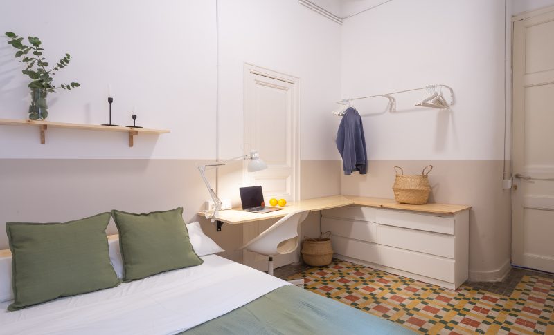 Pascual2 Amplia habitación doble en Sant Andreu