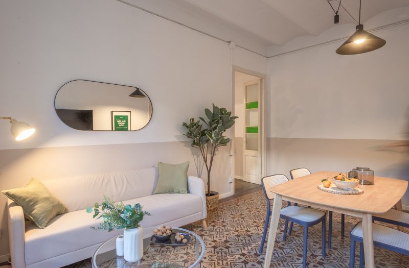 Comerc2 Habitación doble con ventana balconera en Sant Andreu