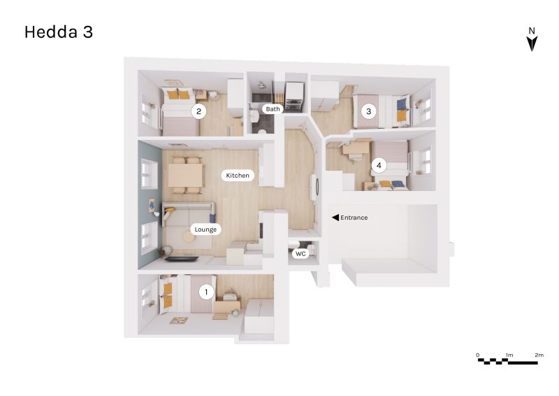 Hedda 3 – Room 3