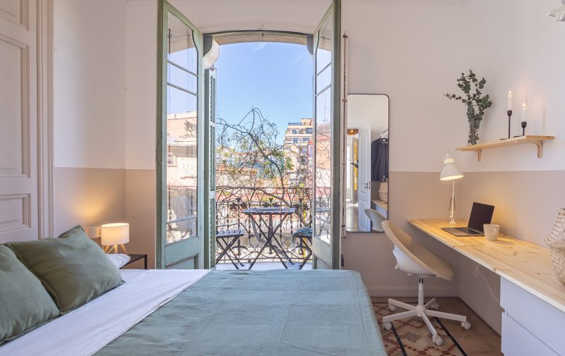 Gallarza3 Bright double room with balcony