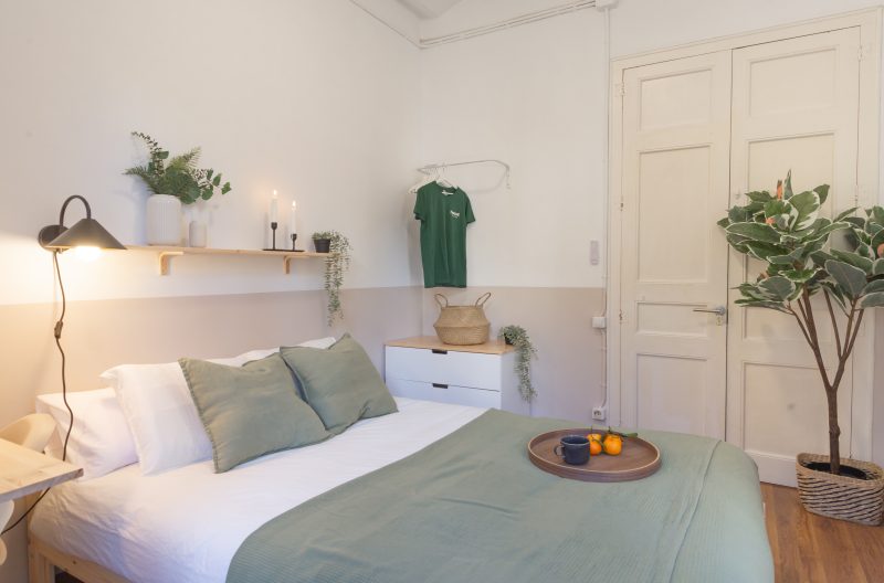Comerc3 Habitación amplia con balcón y vistas
