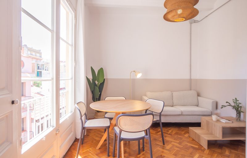 Versalles4 Luminosa habitación doble en Sant Andreu