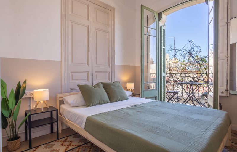 Gallarza3 Bright double room with balcony