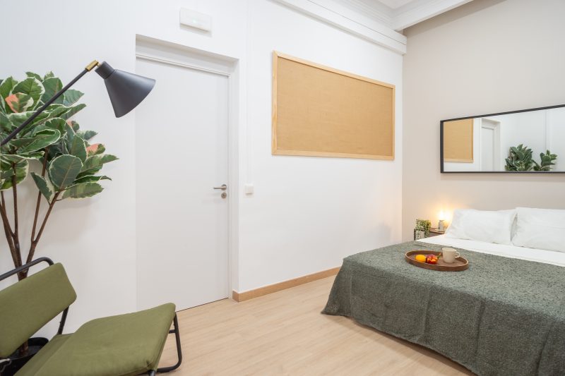 Catalunya4 Habitación doble con aire acondicionado cerca de Plaça Catalunya