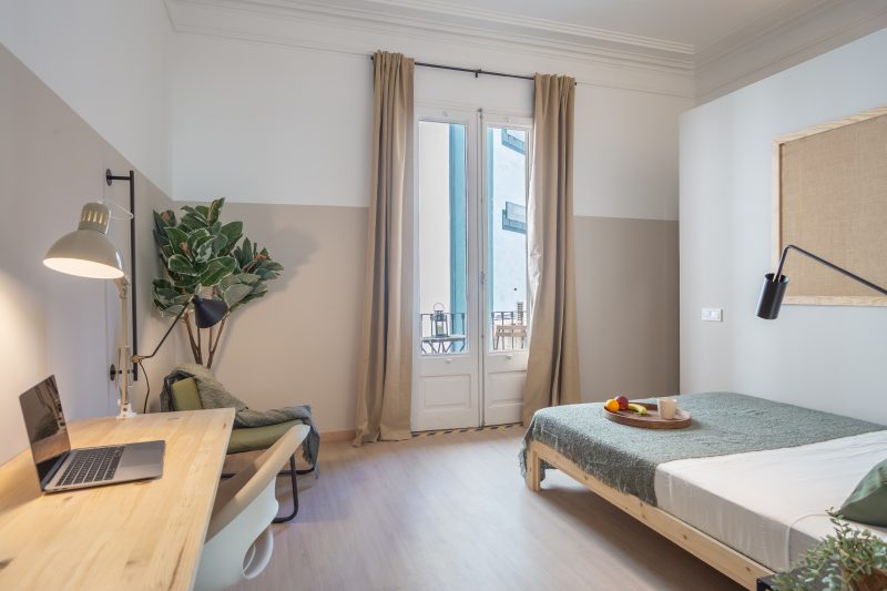 Catalunya2 Habitación amplia con aire acondicionado