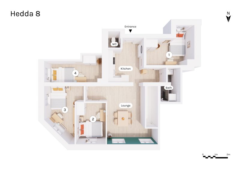 Hedda 8 – Room 3
