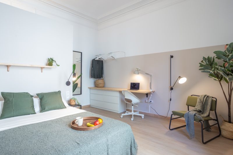 Catalunya2 Habitación amplia con aire acondicionado